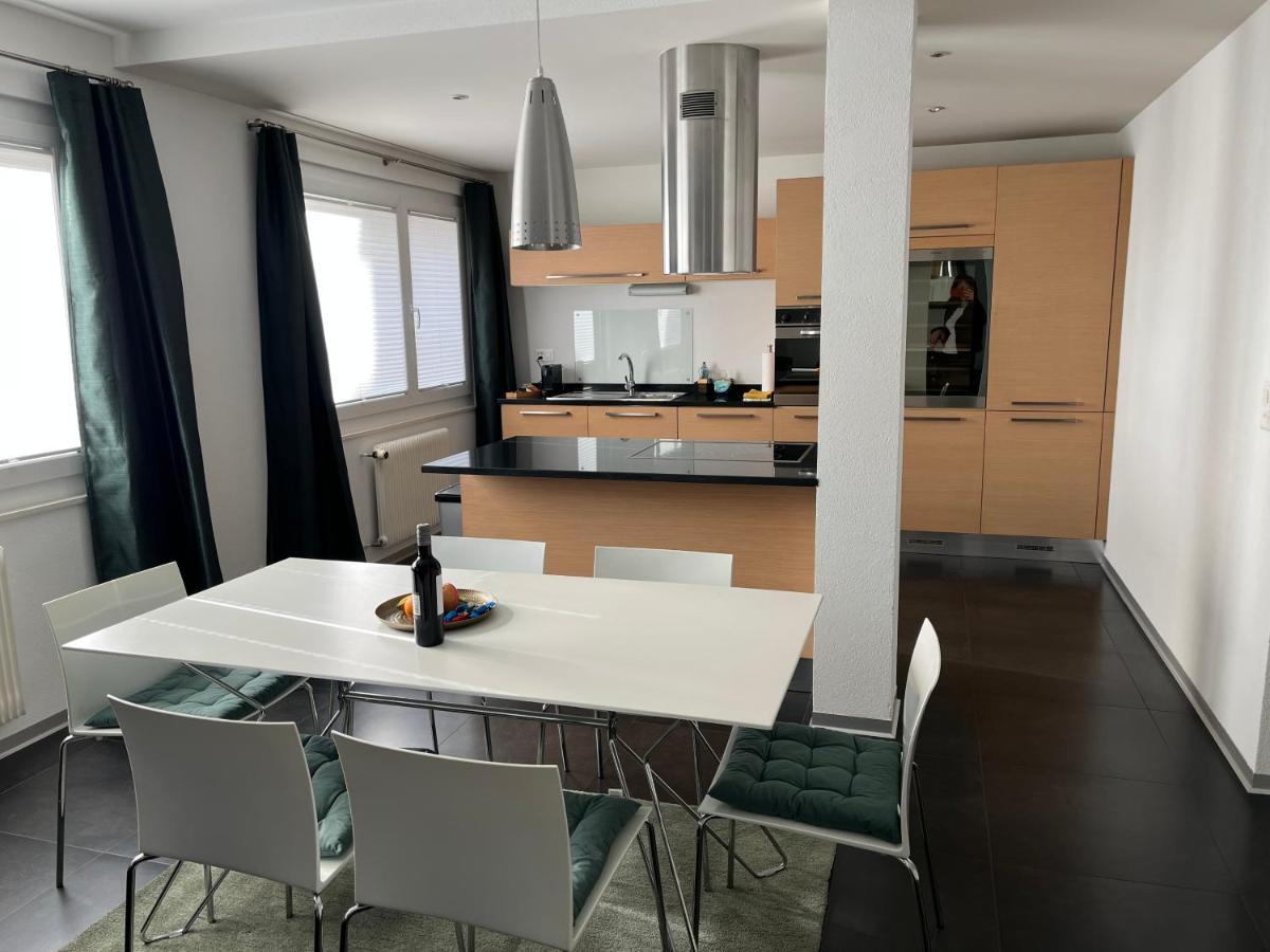 Appartement Tourbillon Centre-Ville Sion Exteriér fotografie